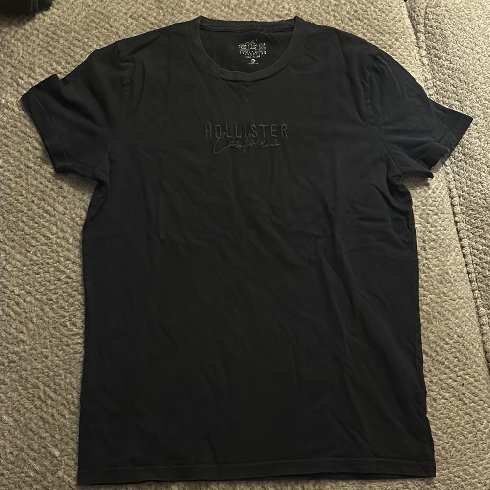 Hollister Black Short Sleeve Tee
